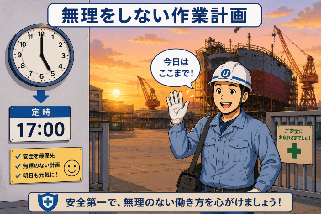 無理をしない働き方
