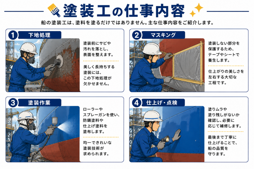 塗装工の仕事内容